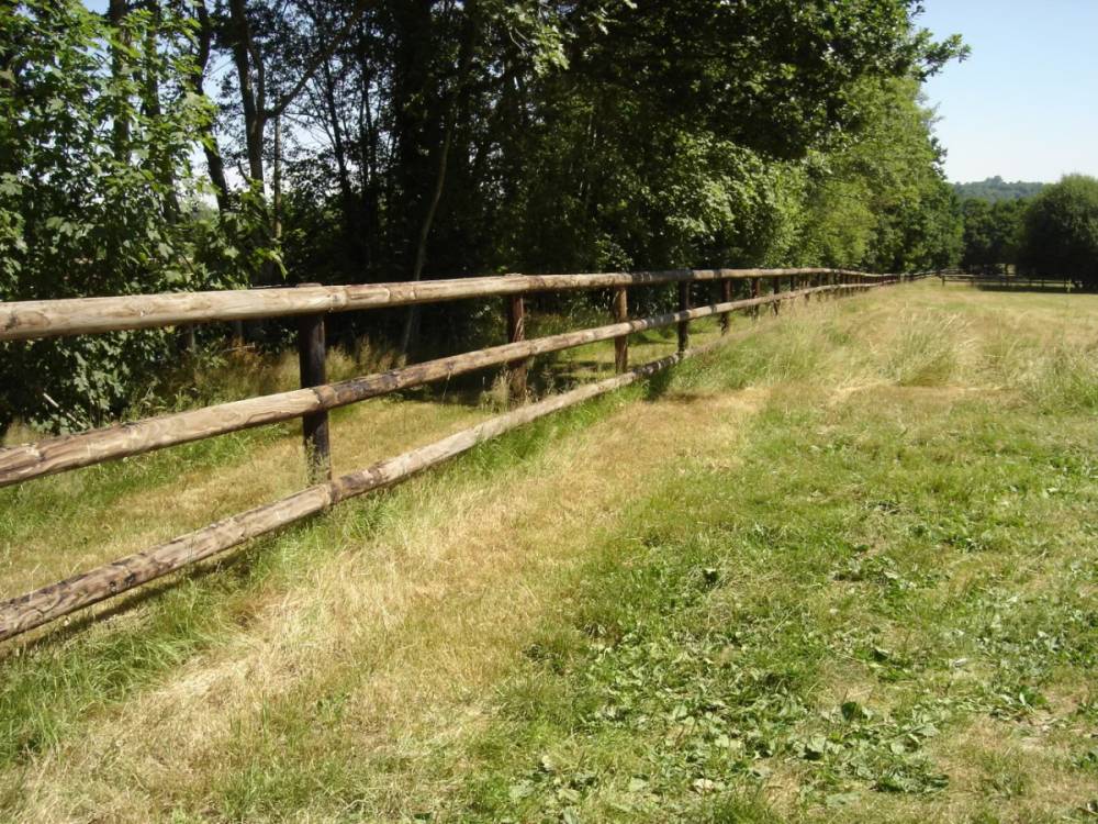 clôture en bois